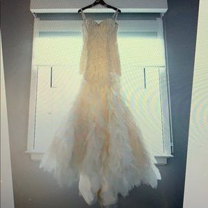 Lazaro Wedding Gown Style 3456